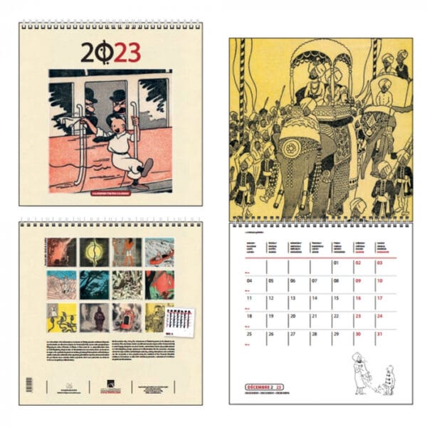 Tintin 2023 Calendar - Image 4