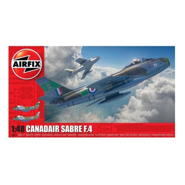 Airfix 1:48 Scale Canadair Sabre F.4 Aircraft Plastic Model Kit