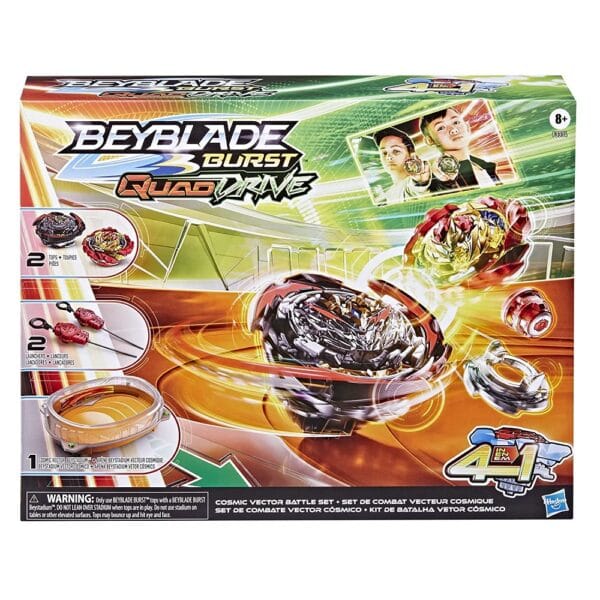 Beyblade Comic Vector Battle Set with BeyStadium & 2 Beyblades for 8+ Years - Image 2