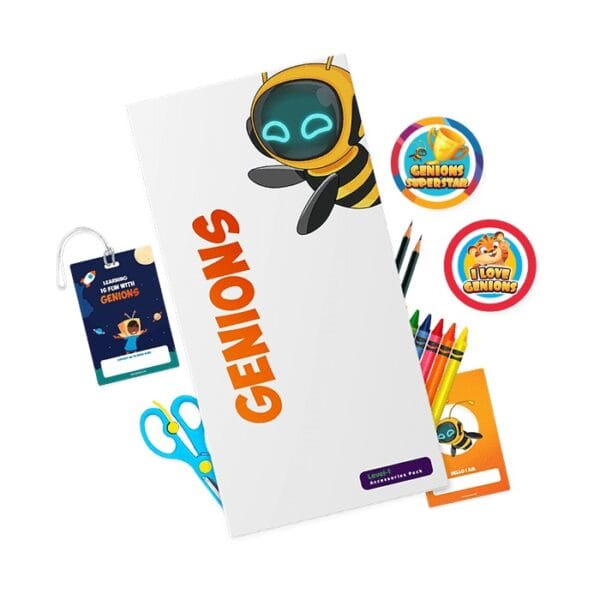 Genions Starter Kit Level 2 - AR based Learning Program for 6+ Years (300+ Topics) Full Year Subscription - Image 7