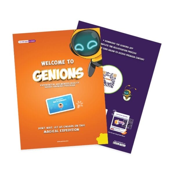 Genions Starter Kit Level 2 - AR based Learning Program for 6+ Years (300+ Topics) Full Year Subscription - Image 6