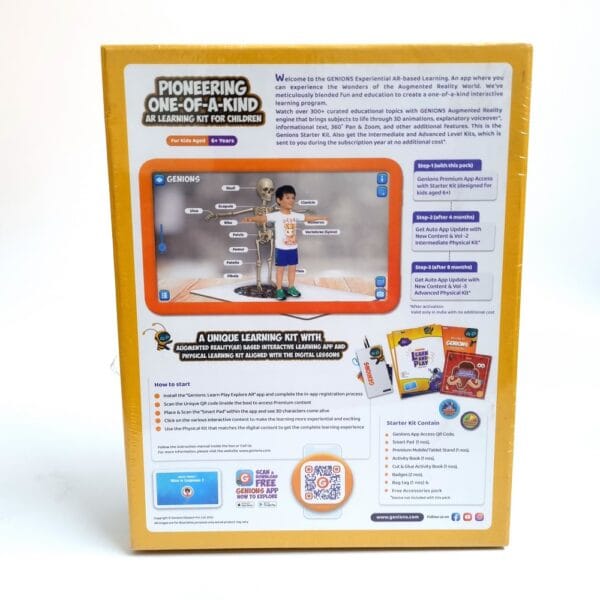 Genions Starter Kit Level 2 - AR based Learning Program for 6+ Years (300+ Topics) Full Year Subscription - Image 4