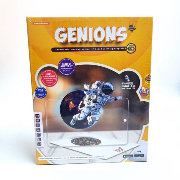 Genions Starter Kit Level 2 - AR based Learning Program for 6+ Years (300+ Topics) Full Year Subscription - Image 2