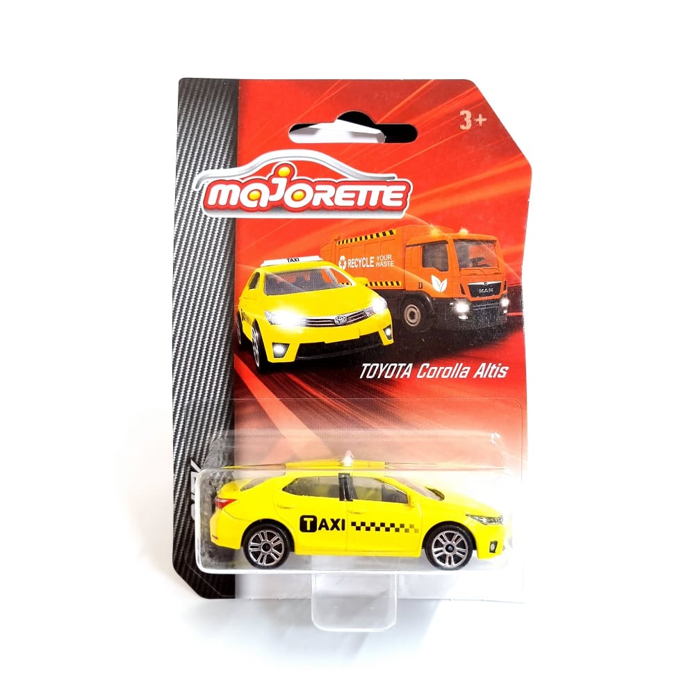 Majorette Diecast Toyota Carolla Altis Car Model for 3+ Years