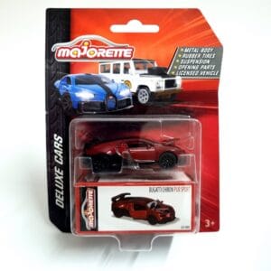 Majorette Diecast Bugatti Chiron Pur Sport for 3+ Years (Red)