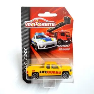 Majorette Diecast SOS Car Chevrolet Silverado Car Model for 3+ Years