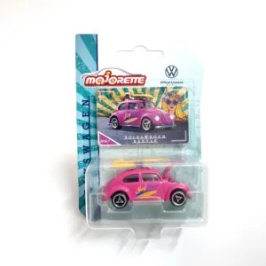 Majorette Diecast Volkswagen Beetle (Purple-Pink) Car Model for 3+ Years