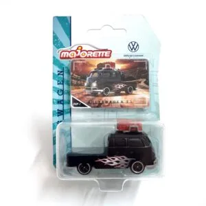 Majorette Diecast Volkswagen T1 (Black) Car Model for 3+ Years