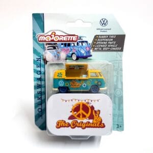 Majorette Diecast Volkswagen T1 Van (Green-Yellow) for 3+ Years