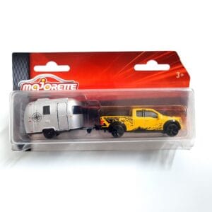 Majorette Diecast Ford Truck with Trailer for 3+ Years