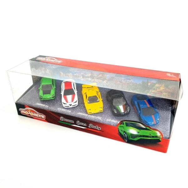 Majorette Dream Cars Italy Pack of 5 Car Models for 3+ Years - Image 2