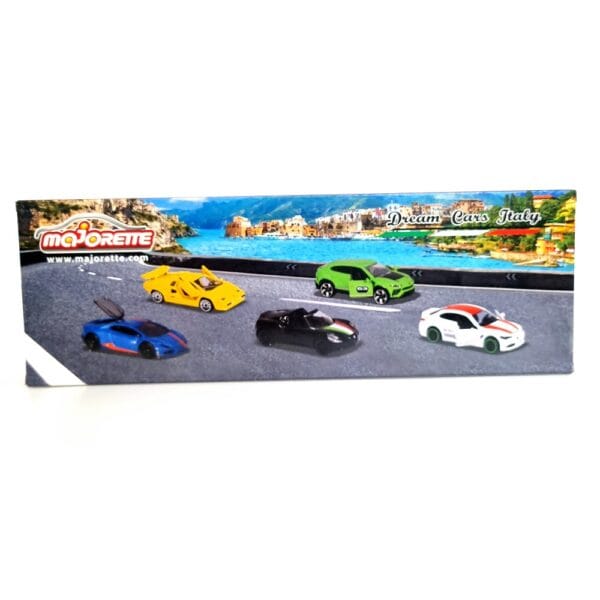 Majorette Dream Cars Italy Pack of 5 Car Models for 3+ Years - Image 3