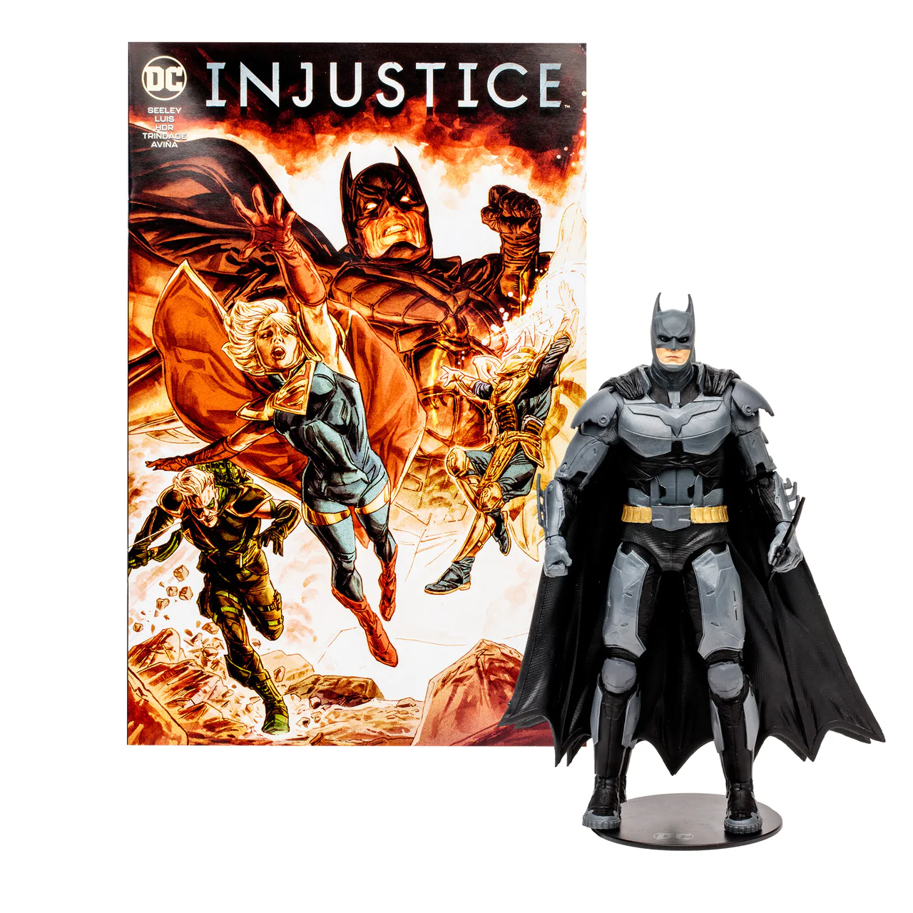 McFarlane Toys - Batman W/Injustice 2 Comic (DC Page Punchers) 7 Inch Figure - Image 7