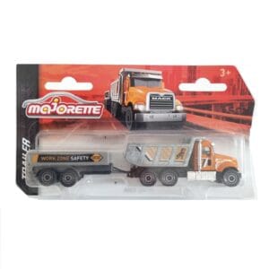 Majorette Diecast Trailer Mack Granite for 3+ Years