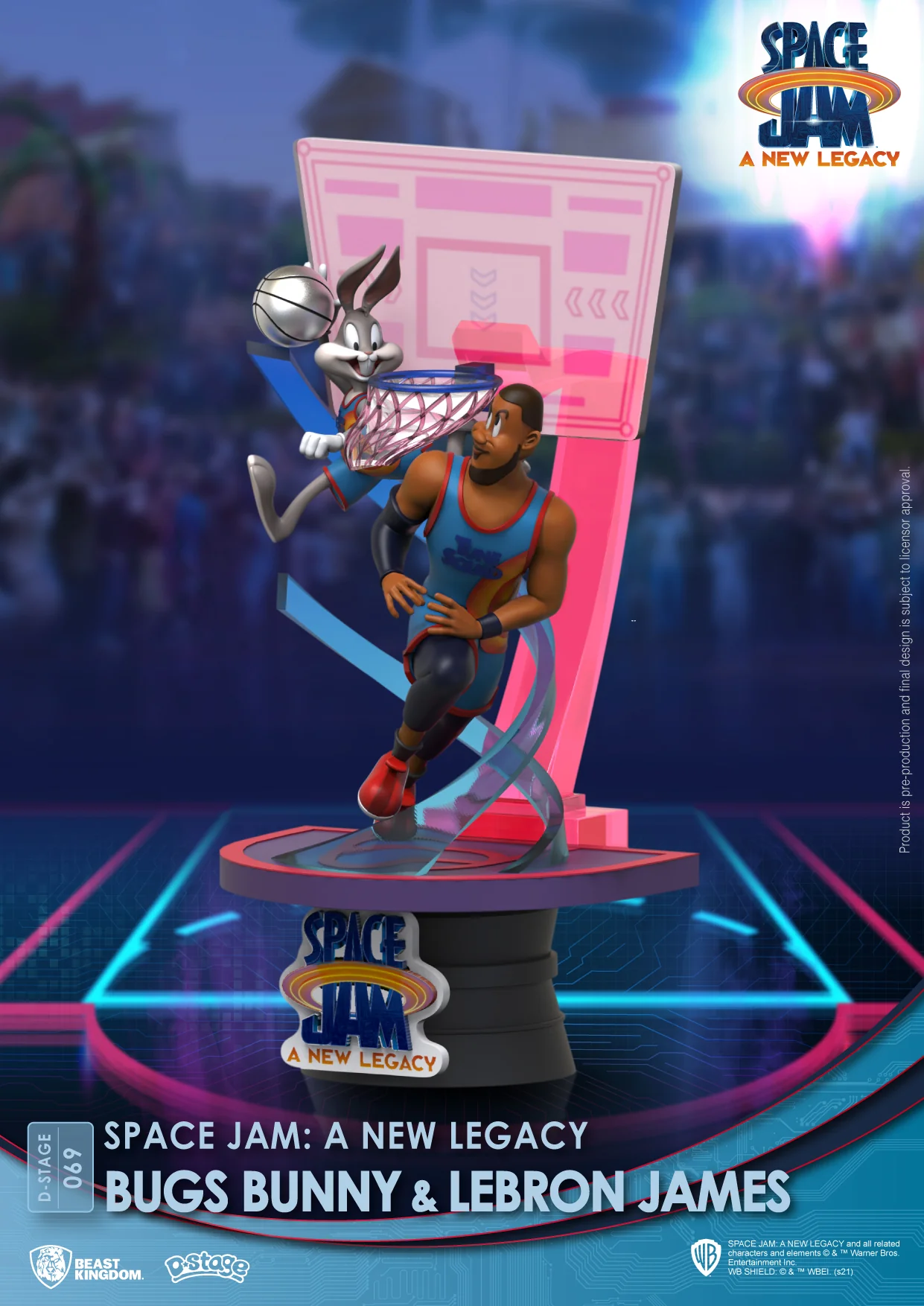 Michael jordan clearance space jam statue