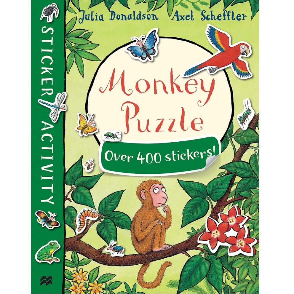 Julia Donaldson & Axel Scheffler - Monkey Puzzle Sticker Activity