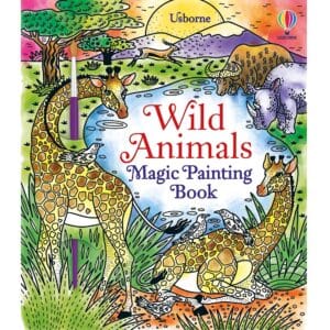 Usborne Magic Painting Book with Brush - Wild Animals