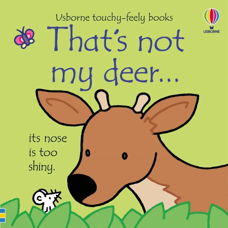usborne thats not my deer book touch and feel for babies & toddlers