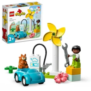 Lego Duplo 10985 Wind Turbine and Electric Car for 2+ Years