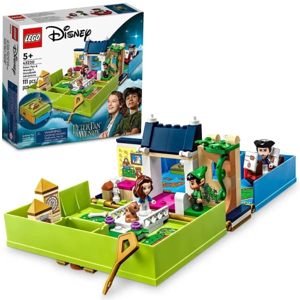 Lego Disney 43220 Peter Oan & Wendys Storybook Adventure for 5+ Years