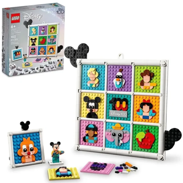 Lego Disney 43221 100 Years of Disney Animation Icons for 6+ Years