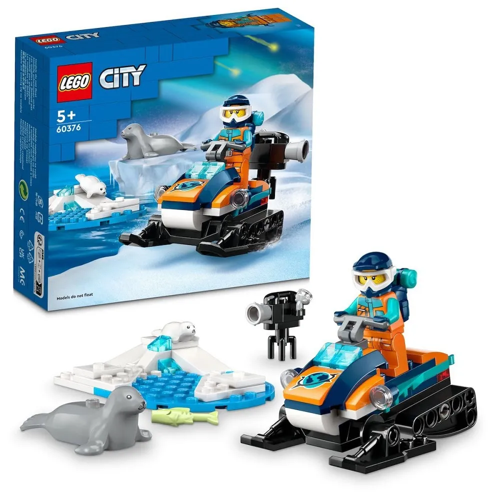 Lego City 60376 Arctic Explorer Snowmobile for 5+ Years