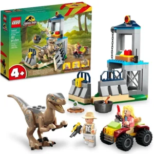 Lego Jurassic Park 76957 Velociraptor Escape for 4+ Years