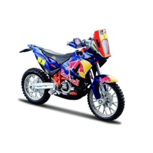 Bburago 1/18 Scale KTM 450 Dakar Rally Diecast Motorcycle Model (with Plastic Parts)