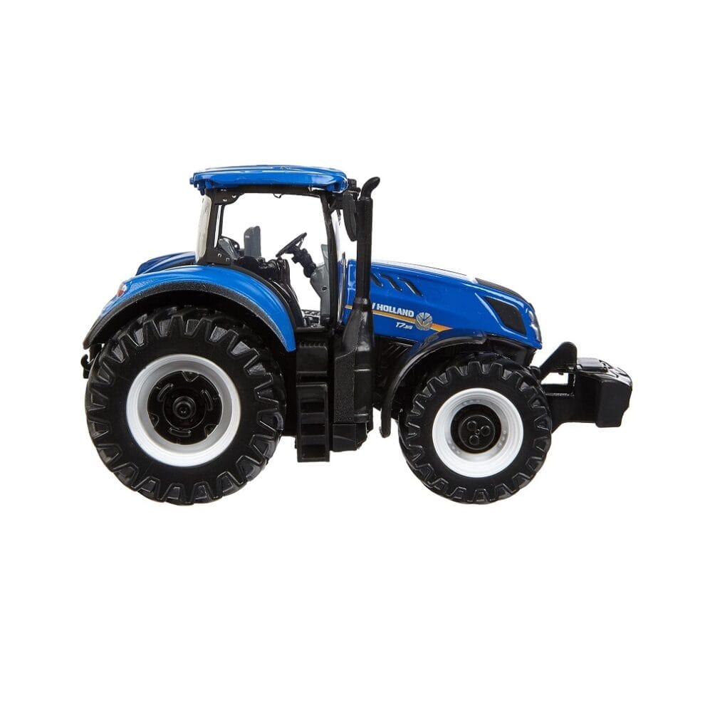 Bburago Farm New Holland Metal Diecast Tractor (Motorized with Moving Parts) - Image 4