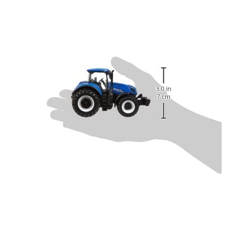 Bburago Farm New Holland Metal Diecast Tractor (Motorized with Moving Parts) - Image 3