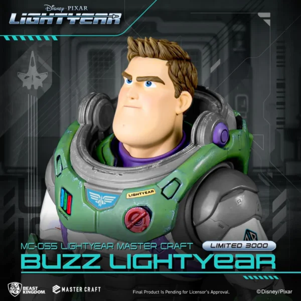 Beast Kingdom MC-055 Disney Pixar Toy Story: Buzz Lightyear 1/4 Scale Master Craft Figure Statue (Limited Edition) - Image 6