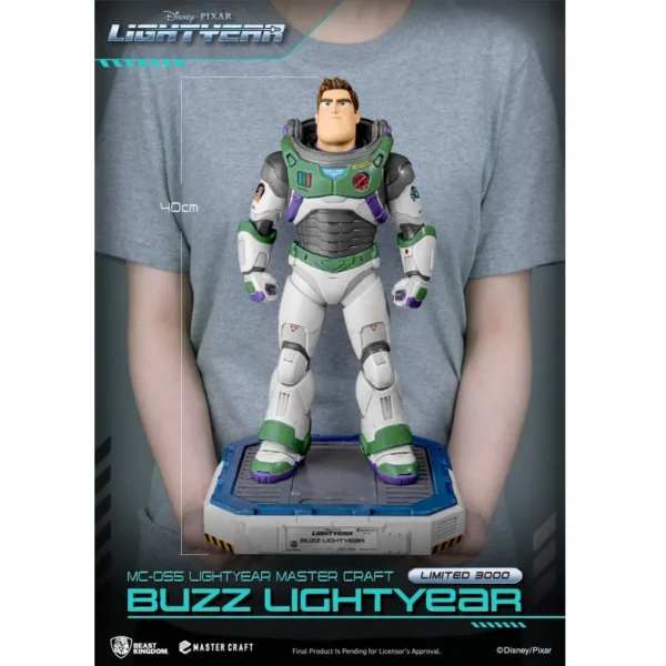 Beast Kingdom MC-055 Disney Pixar Toy Story: Buzz Lightyear 1/4 Scale Master Craft Figure Statue (Limited Edition) - Image 7
