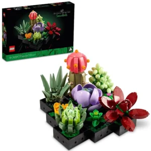 Lego Icons 10309 Botanical Collection Succulents Building Kit for Adults 18+ Years, Home Decor (771 Pcs)