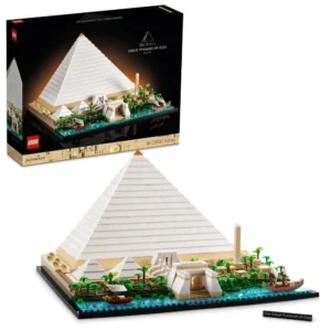 Lego Architecture Great Pyramid of Giza 21058 Building Kit (1,476 Pieces)