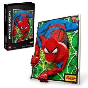 Lego Art 31209 The Amazing Spider Man Wall Art Building Block for 18+ Years
