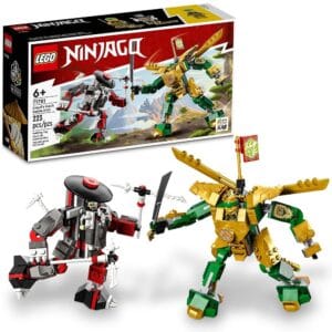 Lego Ninjago 71781 Ninjago Llyods Mechdual Evo (223 Pieces) for 6+ Years
