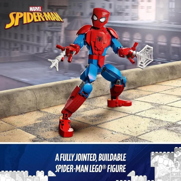 Lego Marvel 76226 Spider-man Figure Building Kit (258 Pieces) for 8+ Years - Image 3
