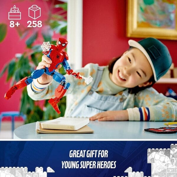 Lego Marvel 76226 Spider-man Figure Building Kit (258 Pieces) for 8+ Years - Image 2