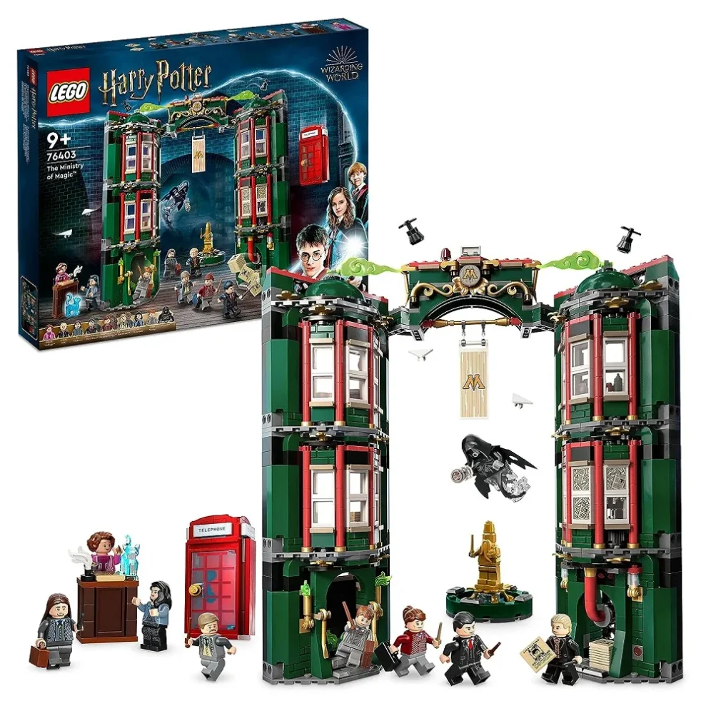 Lego Harry Potter 76403 The Ministry of Magic Building Kit (990 Pieces) for 9+ Years