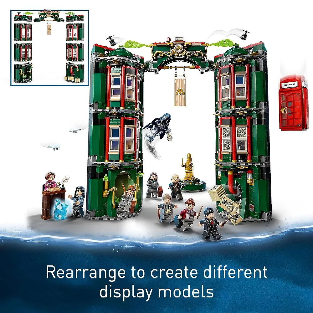 Lego Harry Potter 76403 The Ministry of Magic Building Kit (990 Pieces) for 9+ Years - Image 3