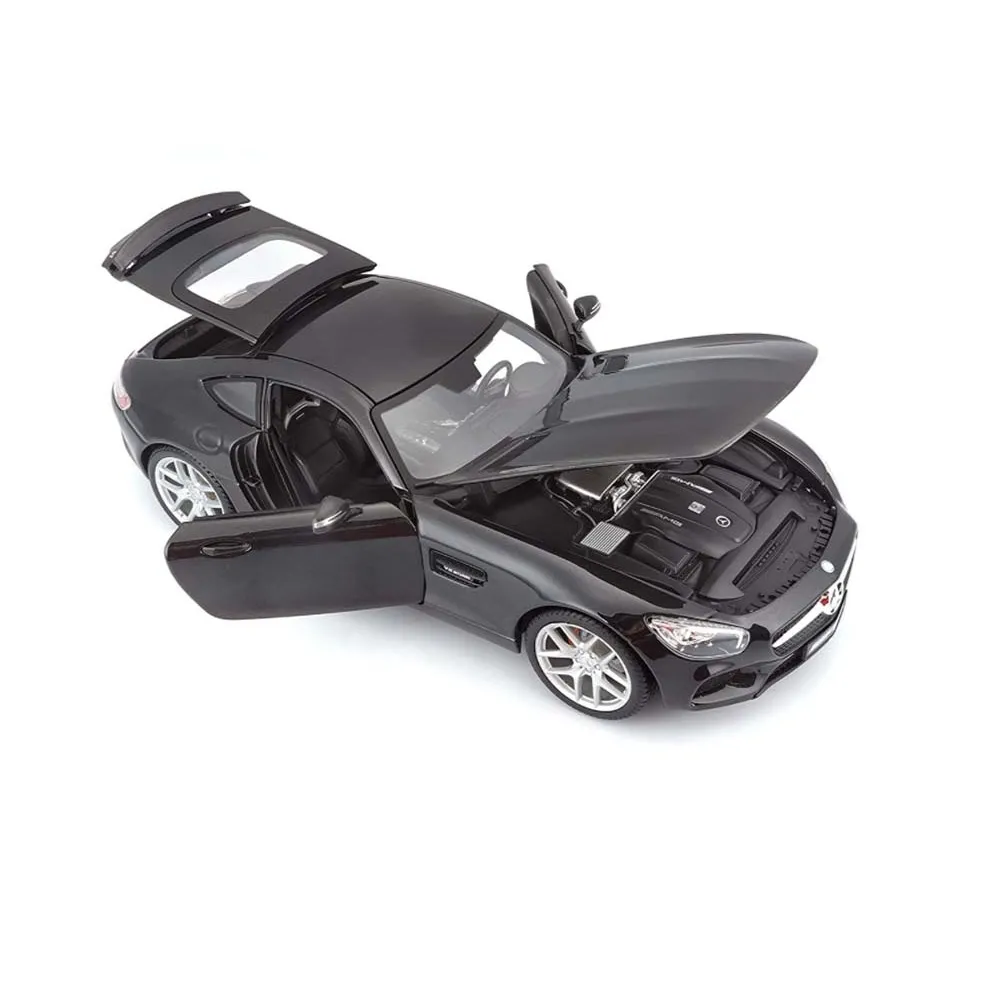 Maisto 1:18 Scale Mercedes-AMG GT Diecast Car Model for Collectors 14+ (Black) - Image 3