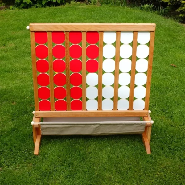 Wooden Plot 4 or Connect 4 XXL Game for School, Play Areas, Offices, Parties & Events (age 5-99 Years) - Image 7
