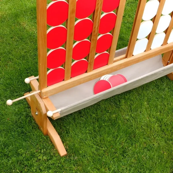 Wooden Plot 4 or Connect 4 XXL Game for School, Play Areas, Offices, Parties & Events (age 5-99 Years) - Image 8