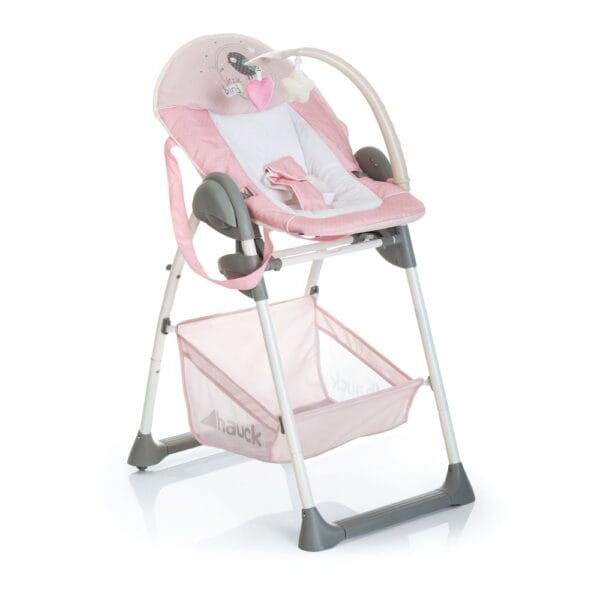 Hauck Sit N Relax High Chair for Baby with Harness System & adjustable height (from 6 m to 15 kgs)