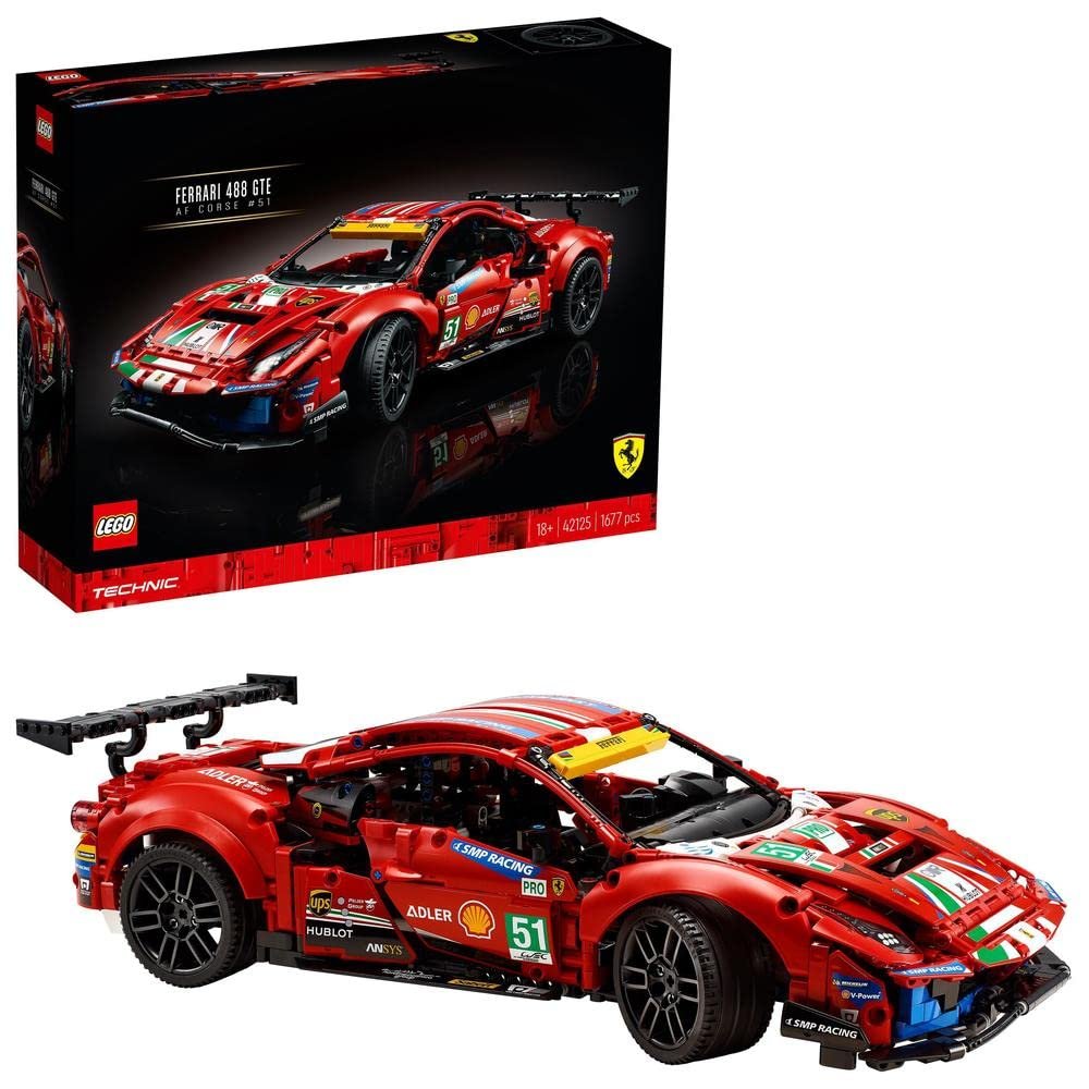 Lego Technic 42125 Ferrari 488 GTE AF Corse 51 42125 Champion