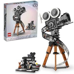 Lego Walt Disney Tribute Camera 43230 100 Years Building Set for Age 18+ Years, Collectible