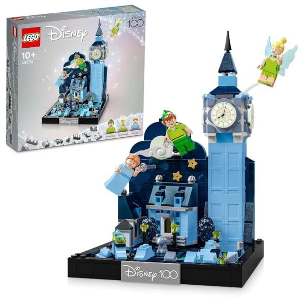 Lego Disney 43232 Peter Pan & Wendy’s Flight Over London Building Set (466 Pieces) for 10+ Years