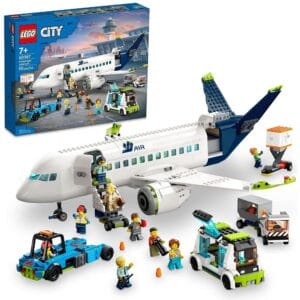 Lego City 60367 Passenger Airplane Building Block Set for 7+ Years