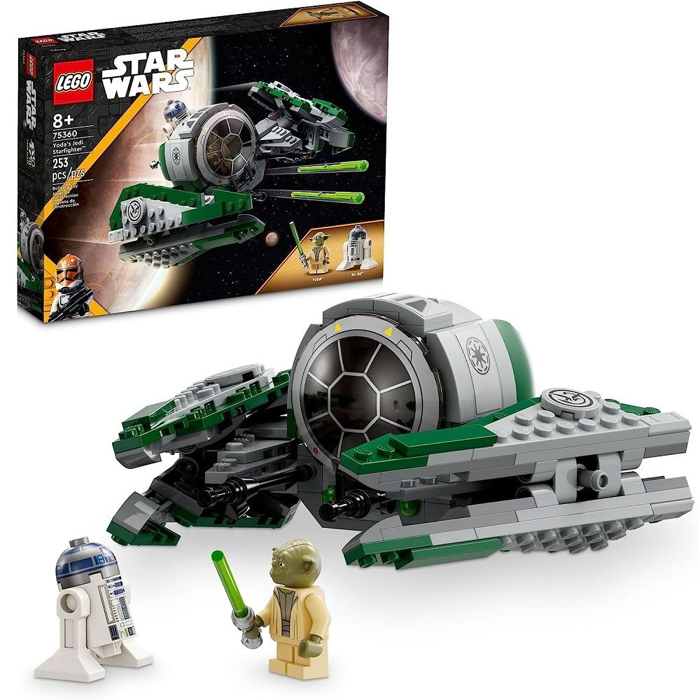 LEGO Star Wars 75360 YODA'S JEDI STARFIGHTER Review! (2023) 