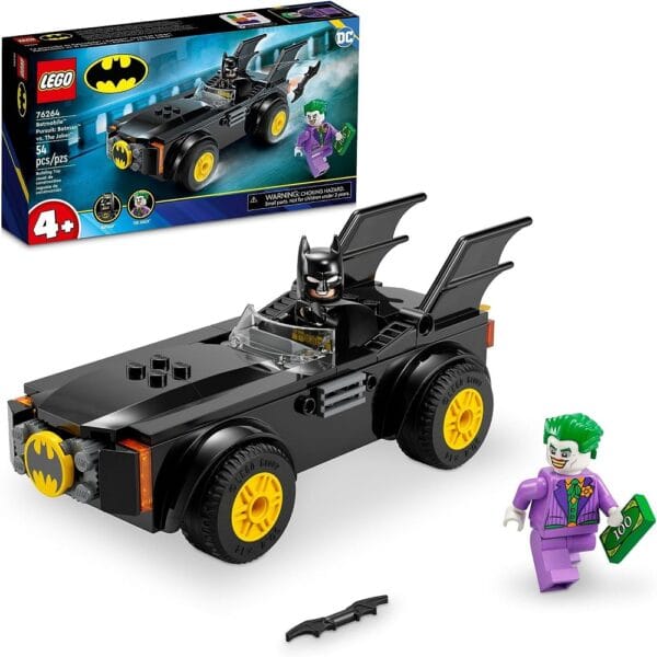 Lego DC 76264 Batmobile Pursuit: Batman vs. The Joker Building Set for 4+ Years (54 Pieces)